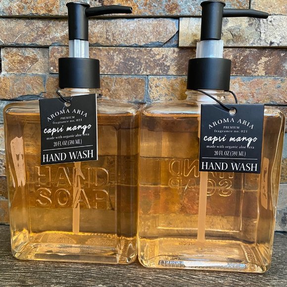 Aroma Aria Other 2aroma Aria Luxury Hand Wash Soapcapri Mangoxl 2oz